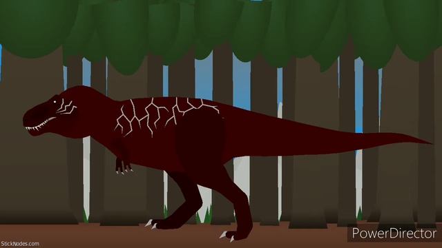 The Isle Tyrannosaurus Rex Test / Stick Nodes Animation