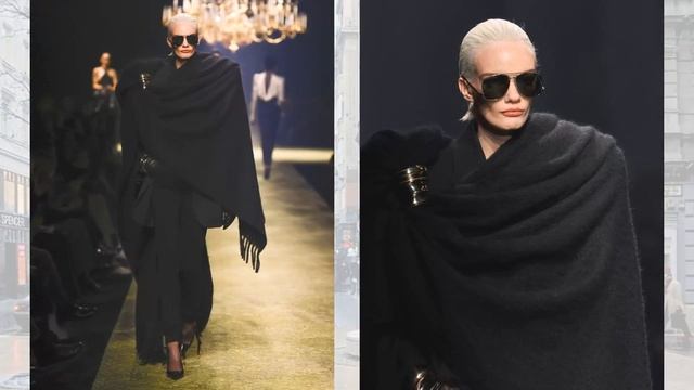 SAINT LAURENT МОДА ОСЕНЬ 2023 ЗИМА 2024 В ПАРИЖЕ - Стильная одежда и аксессуары
