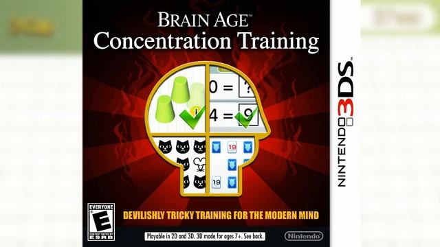 Devilish Pairs - Brain Age: Concentration Training (3DS / Music) смотреть онлайн