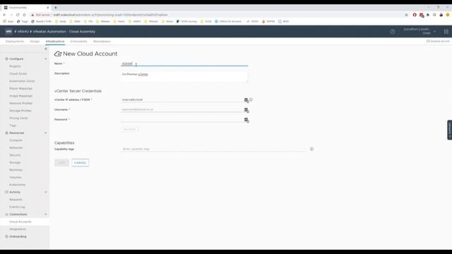 #vRA4U - vRA 8.1 - Creating Endpoint vCenter смотреть онлайн