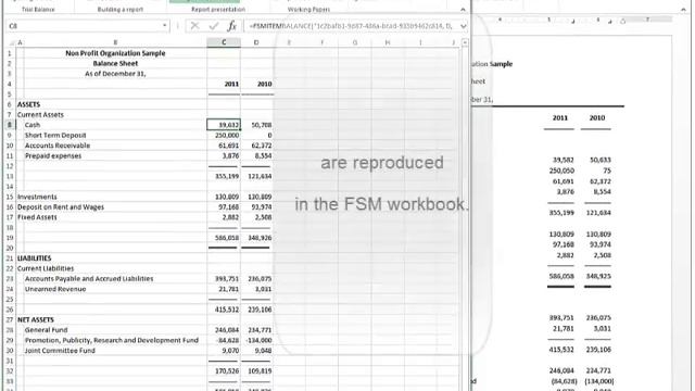 Excel FSM - Sync with Word FSM button смотреть онлайн