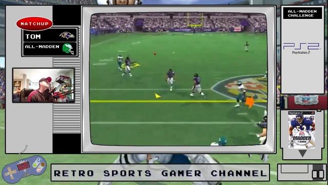 Madden NFL 2005 - PS2 - All-Madden Challenge смотреть онлайн