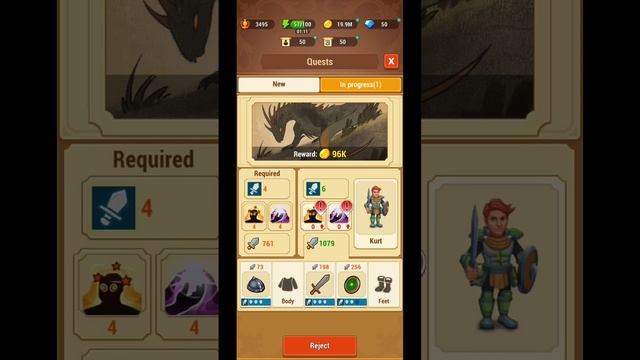 idle quest giver #shorts #idlegames #idle смотреть онлайн