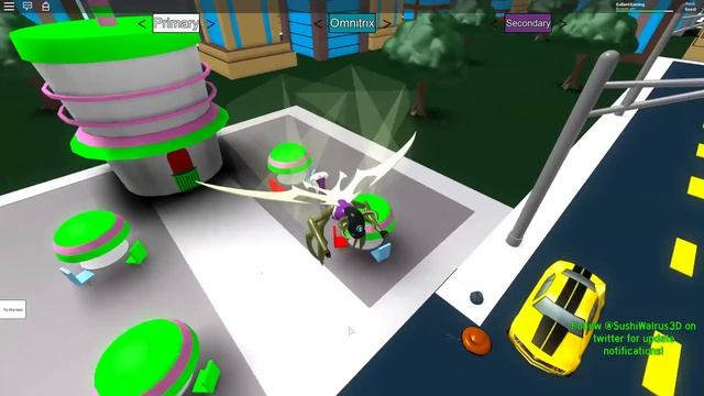 Ben 10 Alien X VS Way Big Roblox Ben 10 Arrival of Aliens смотреть онлайн