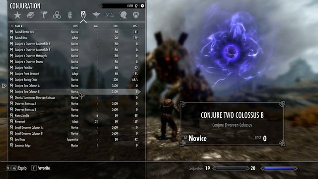 Skyrim - Dwarven Colossus Mounts and Followers Mod смотреть онлайн