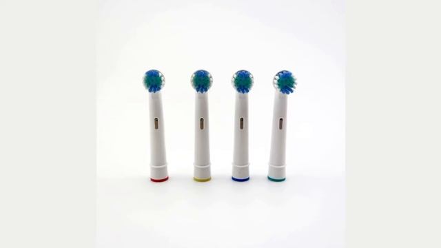 Электрические сменные насадки для электрической зубной щетки Oral-B 4 шт с функцией чистка смотреть онлайн