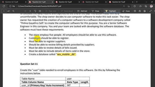 Database Management System Task 11 | 1st Year | Semester 01 | Java Institute смотреть онлайн