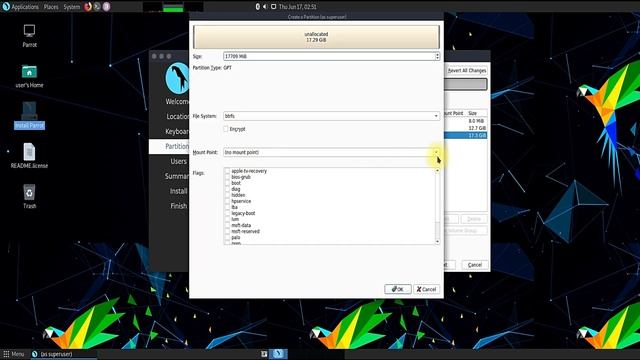How To Install Parrot OS 4.11.2 With Manual Partition | Manual Partitioning Explained | ParrotSec