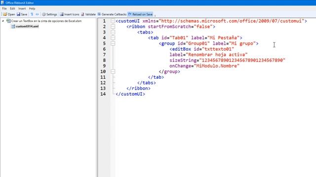 Crear un TextBox en la (Ribbon) cinta de opciones de Excel смотреть онлайн