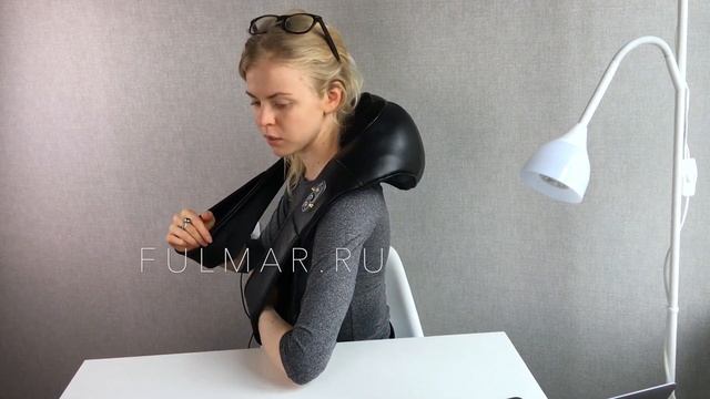 Как работает? Массажер для шеи и плеч и спины с ИК-прогревом. Инструкция. Здоровая шея и спина смотреть онлайн