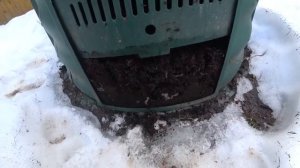 Компостер Волнуша 1000л  ( Пережил ли зиму).