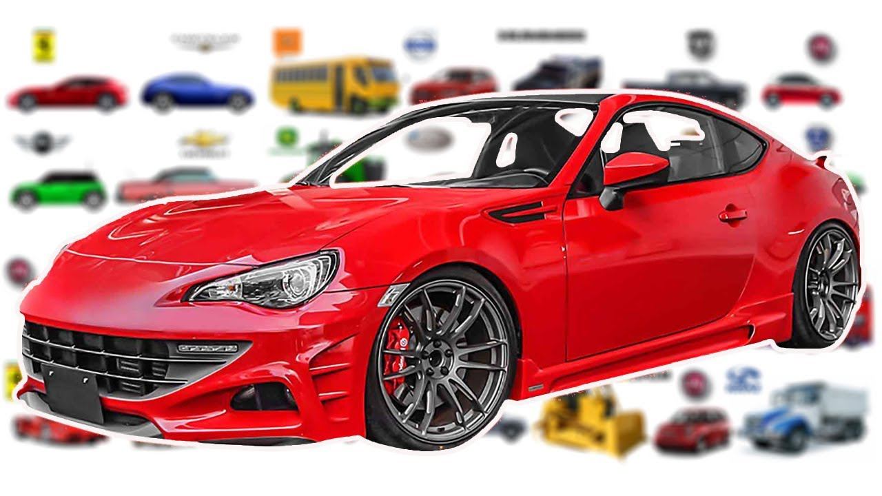 Учим марки машин. Мультфильм про машинки для детей. смотреть онлайн