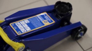 Обзор подкатных гидравлических домкратов KRAFT 820001, 820003, 820005 и 820007