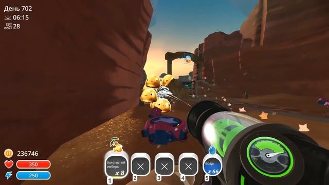 КАК ПОЙМАТЬ ЗОЛОТОГО СЛАЙМА В ОБНОВЛЕНИИ 1.0.1 | Slime Rancher [131] смотреть онлайн