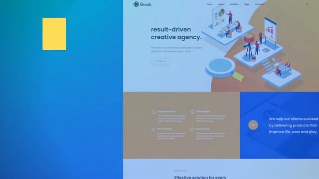 Best React CSS Business Templates | React JS Website Template смотреть онлайн