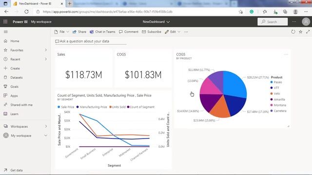 power bi dashboard mobile view (DA-100 exam question) смотреть онлайн