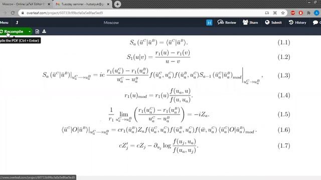 Артур Гуцалюк — Разложение корреляционных функций Леклера-Муссардо смотреть онлайн