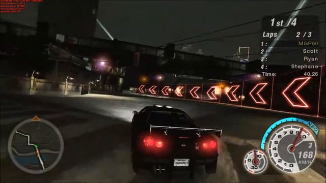 Need For Speed Underground 2 - Stage 5 Race 32/35 [1080p60 - GTX 1080 - 159/210] смотреть онлайн