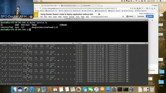 Docker Meetup #50, Video 1 of 2: Swarm Mode and Healthchecks to Deploy Applications Without Loss смотреть онлайн