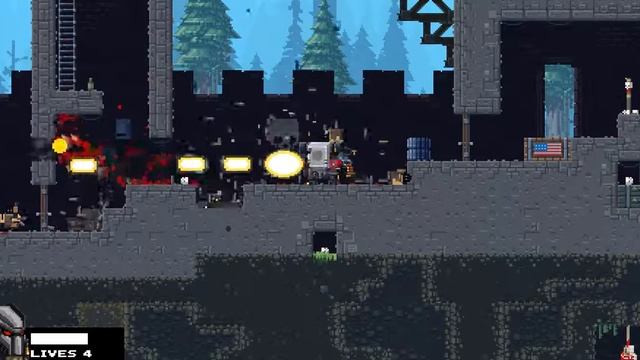 Broforce #1: Пользовательские уровни