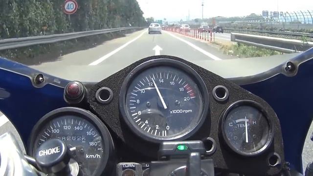 CBR250RJ MC19 acceleration roar for 18000 RPM смотреть онлайн
