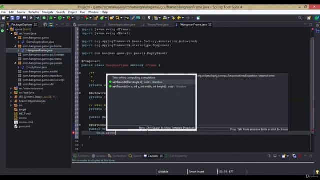 Build a game in Java and Spring Boot #3 смотреть онлайн