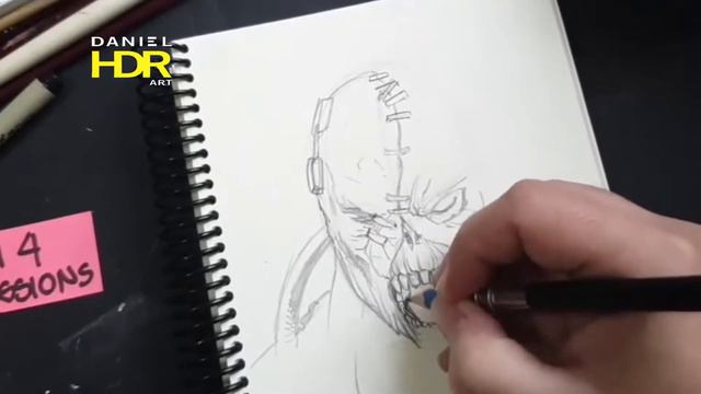Speed Drawing - Nemesis (Resident Evil) ❖ Daniel HDR Art смотреть онлайн