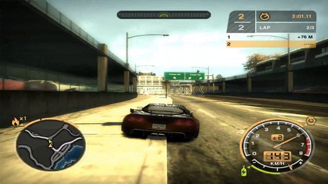 Прохождение Need For Speed Most Wanted Поднимаемся на вторую строку! смотреть онлайн