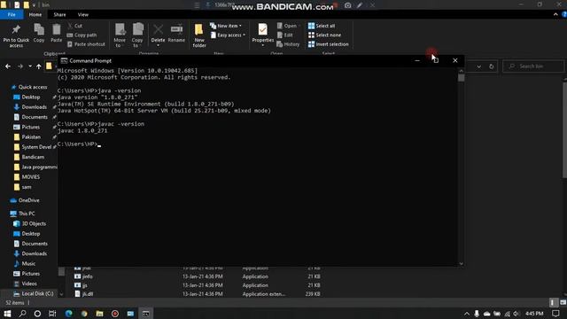 HOW TO DOWNLOAD JDK ON WINDOWS 10 AND RUN FIRST JAVA PROGRAM ON COMMAND PROMPT смотреть онлайн