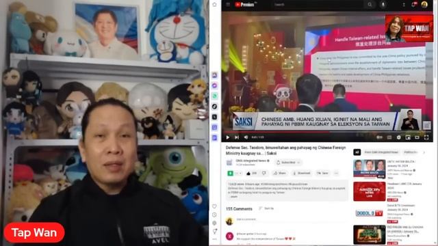 SEC. GIBO TEODORO at CONG. ERWIN TULFO, binuweltahan ang CHINA | Don't vote Pro-China candidate смотреть онлайн