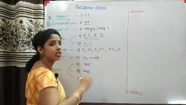 Operator Precedence & Associativity in Python смотреть онлайн