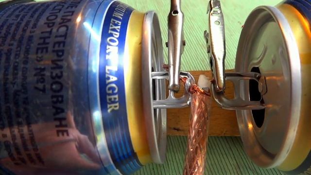 Антенна для DVB Т2 из банок. Простая антенна для телевизора. смотреть онлайн