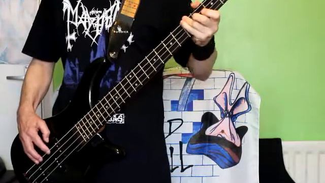 Pink Floyd - Waiting For The Worms (Bass Guitar Cover) смотреть онлайн