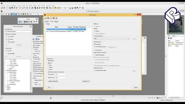 Processing of pushbroom scanner images in PHOTOMOD 6 смотреть онлайн