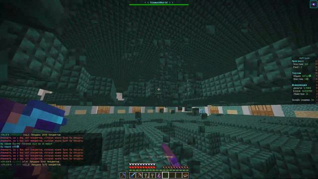 100 Престиж | Как я взял топ 1 на DiamondWorld PrisonOP смотреть онлайн