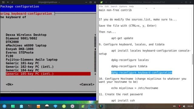 Install Devuan Beowulf with debootstrap смотреть онлайн