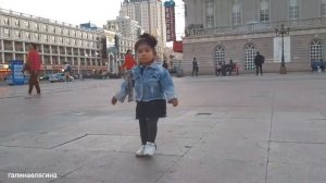 Маньчжурия. Китай. Уличные танцы дубль IV