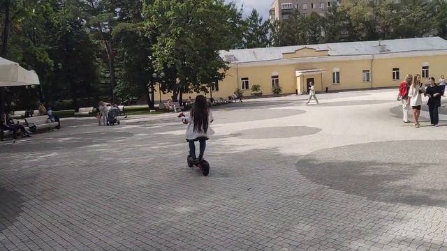 Kugoo G-Booster, замер максимальной скорости по GPS.