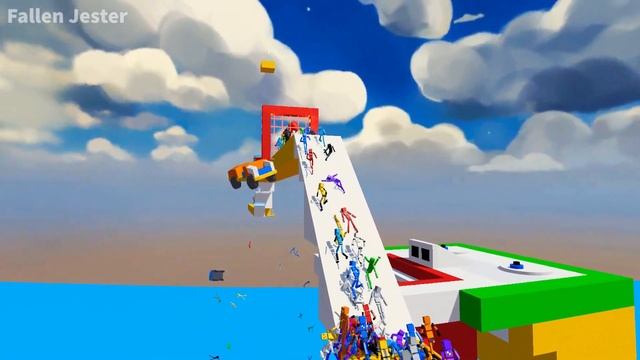 Crazy Head, Epic Fall, Sandbox Compilation / Fun With Ragdolls смотреть онлайн