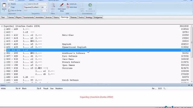 Chess database game searches by ECO code (ChessBase Tip #0002) смотреть онлайн