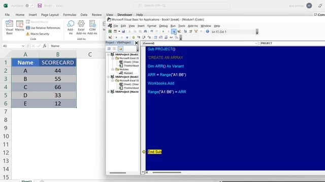 HOW TO SORT VALUES INSIDE AN VBA ARRAY - HELPFUL IN PROJECTS смотреть онлайн