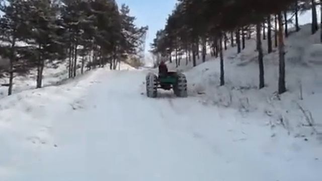 САМОДЕЛЬНЫЙ ВЕЗДЕХОД МУМИЯ ЗИМА! смотреть онлайн