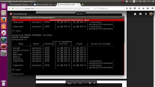 SQL DDL - CREATE, ALTER E DROP DATABASE смотреть онлайн