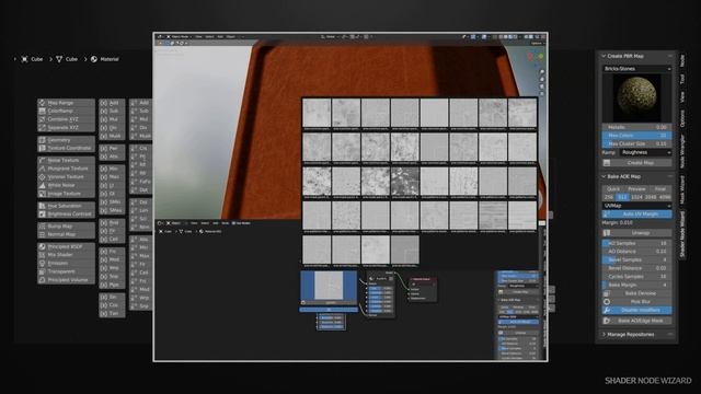 Shader Node Wizard for Blender 2.93 - 3.2 - Short Overview смотреть онлайн