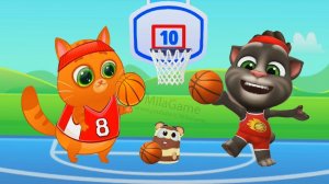 Мой Говорящий Том 2 #34 друзья Анджела Ухаживаем за питомцем #Том_2 #Том