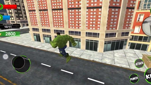 Game Hulk ngamuk aspal retak lawan monster buto ijo смотреть онлайн