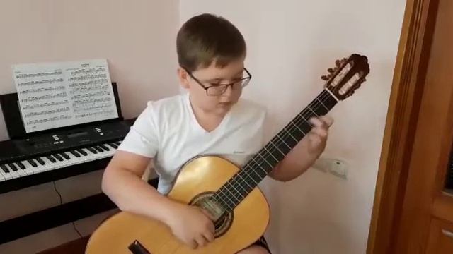 "Тарантелла". А. Иванов-Крамской. "Tarantella" of Ivanov-Kramskoy. Shpyrko Timofey plays. смотреть онлайн