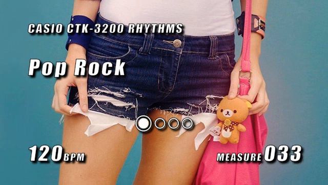 Casio POPS Rhythms - 034 Pop Rock смотреть онлайн