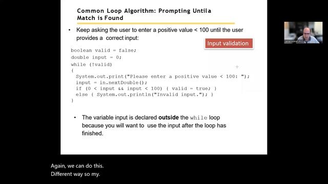 Big Java Chapter 6 Loops - Part 6 – Common loop algorithm смотреть онлайн