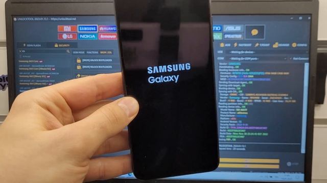 Сброс Аккаунта Гугл Samsung A03S SM-A037F. Программа Unlocktool. FRP Samsung A03s